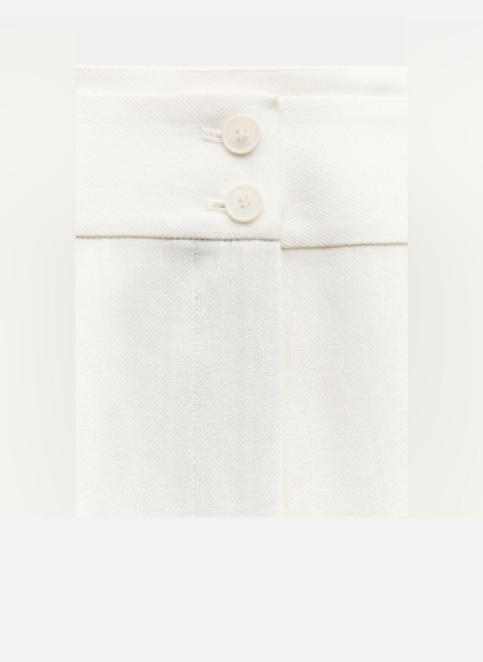 Zara Linen Blend ZW Collection Palazzo Wide Leg Pants - Picture 9 of 15